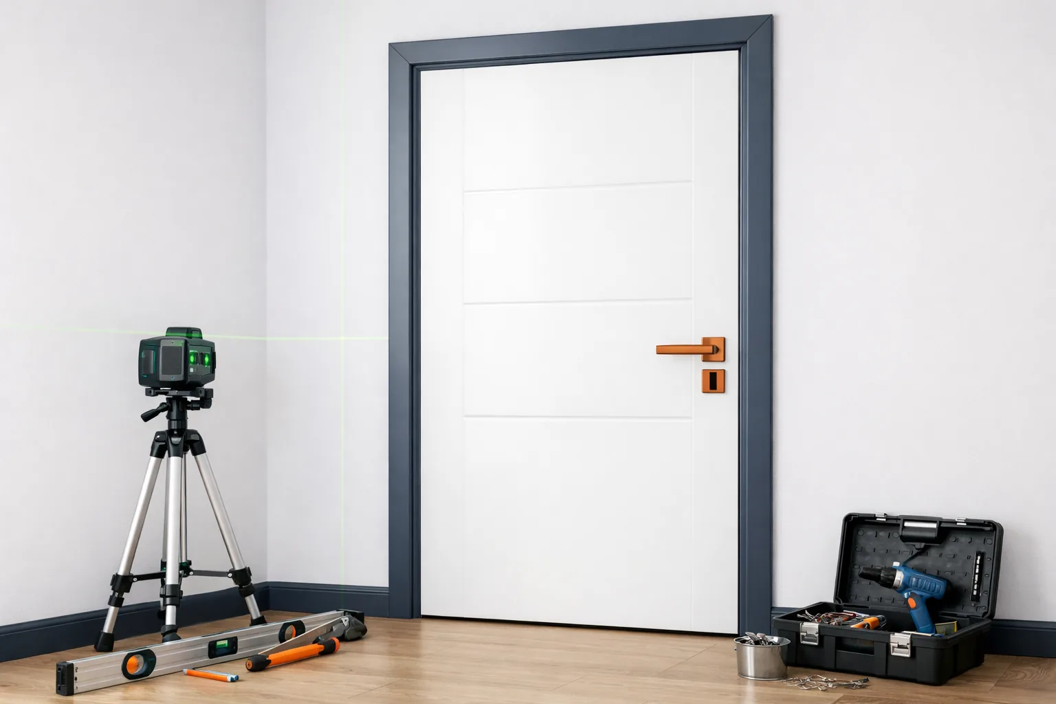 instalación profesional de puertas lacadas en Alcobendas con garantía y calidad certificada