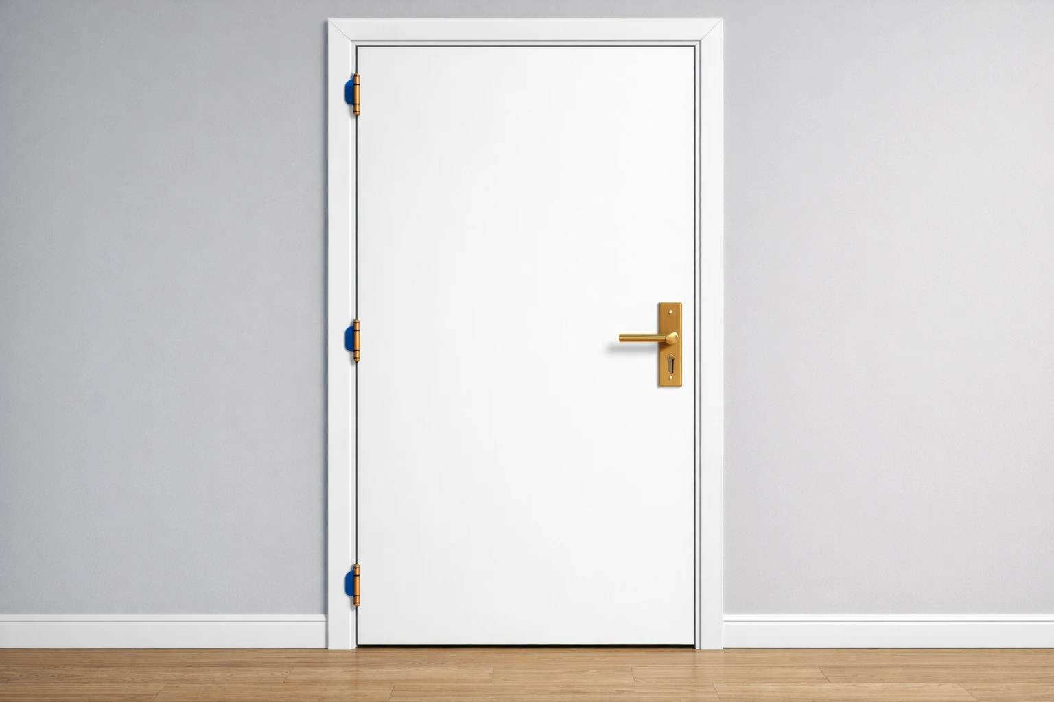 instalación profesional de puertas lacadas blancas en vivienda de Madrid Norte